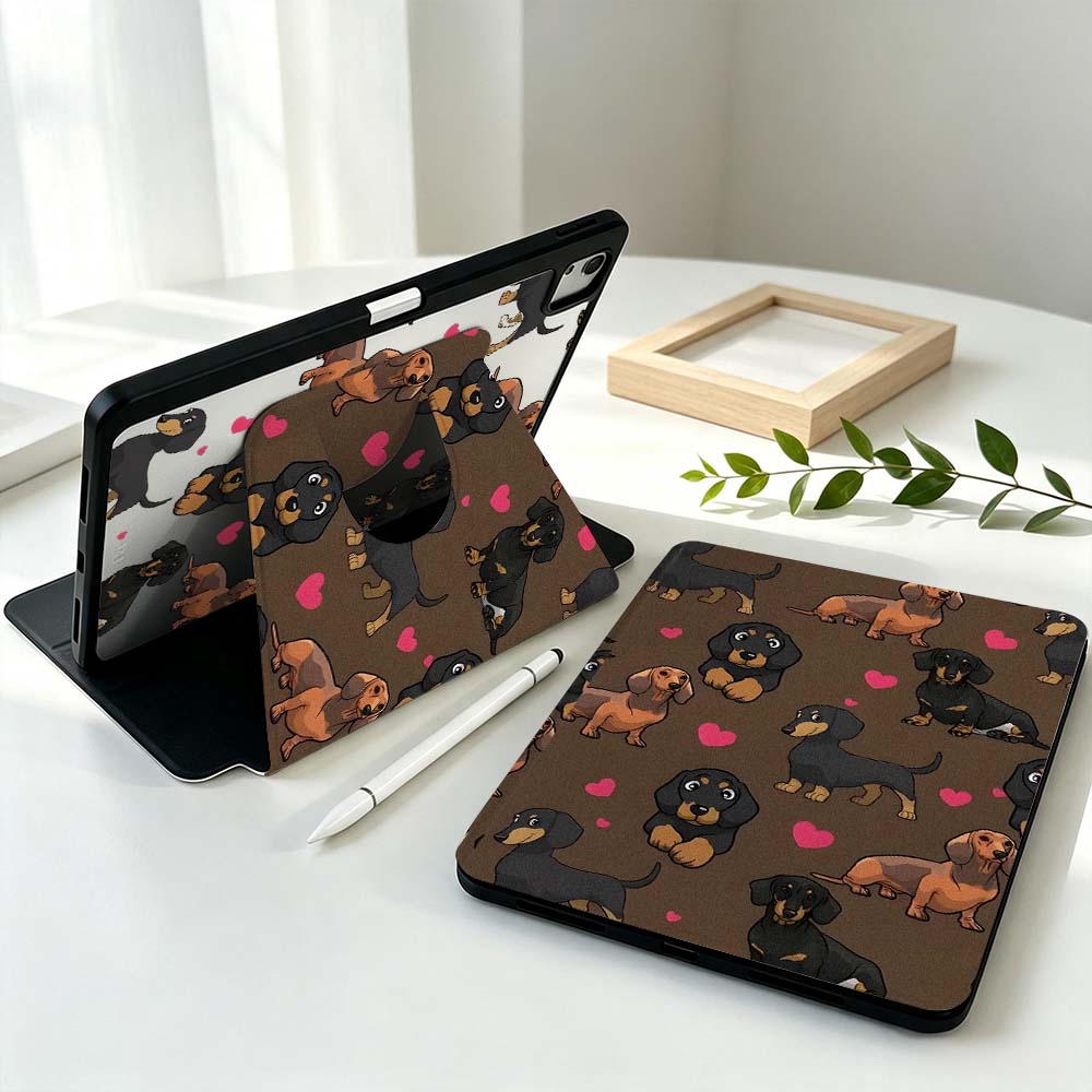 Samsung Tablet S11 Accessories - Cartoon Dachshund Heart For Samsung Galaxy