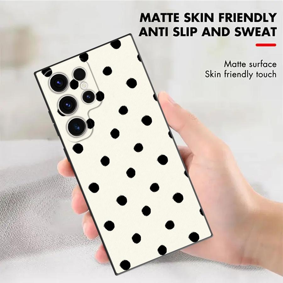 Retro Polka Dots Funda Phone C - đánh giá và giá Tablet S9 Fe Accessories