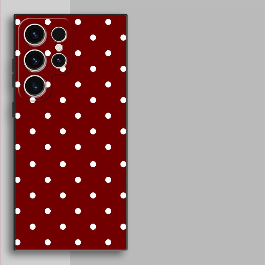 Retro Polka Dots Funda Phone C - đánh giá và giá Tablet S9 Fe Accessories