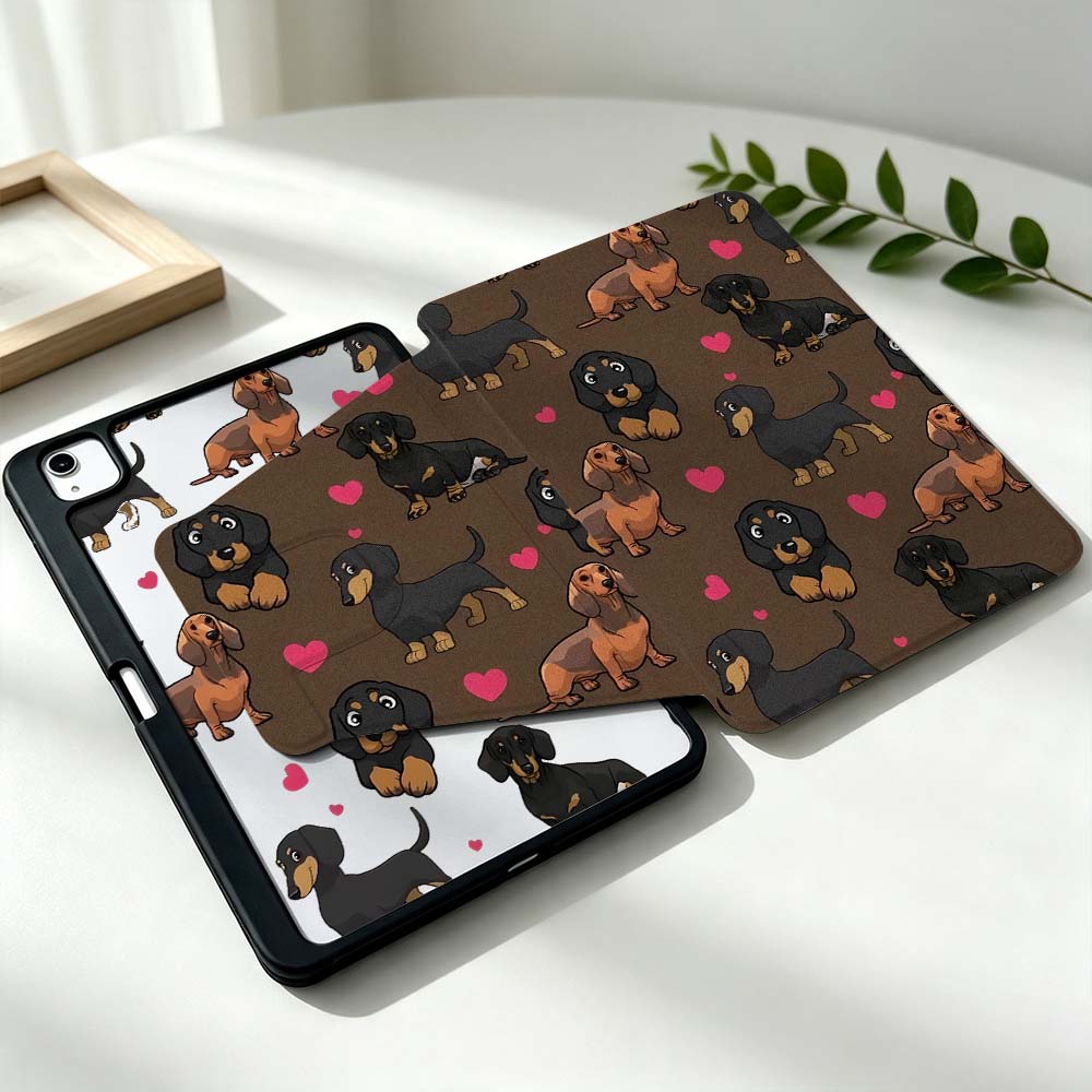 Cartoon Dachshund Heart For Sa - đánh giá và giá Samsung Tablet S11 Accessories