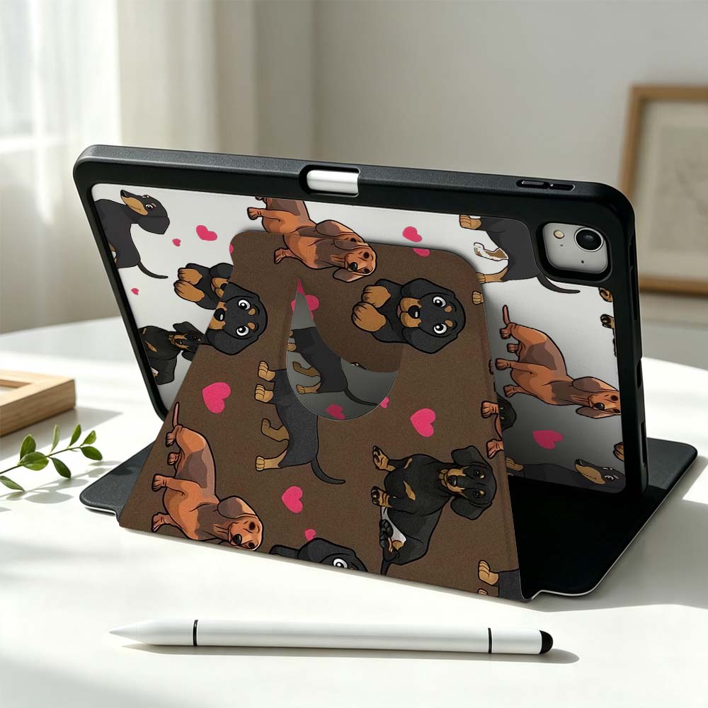 Cartoon Dachshund Heart For Sa - đánh giá và giá Samsung Tablet S11 Accessories