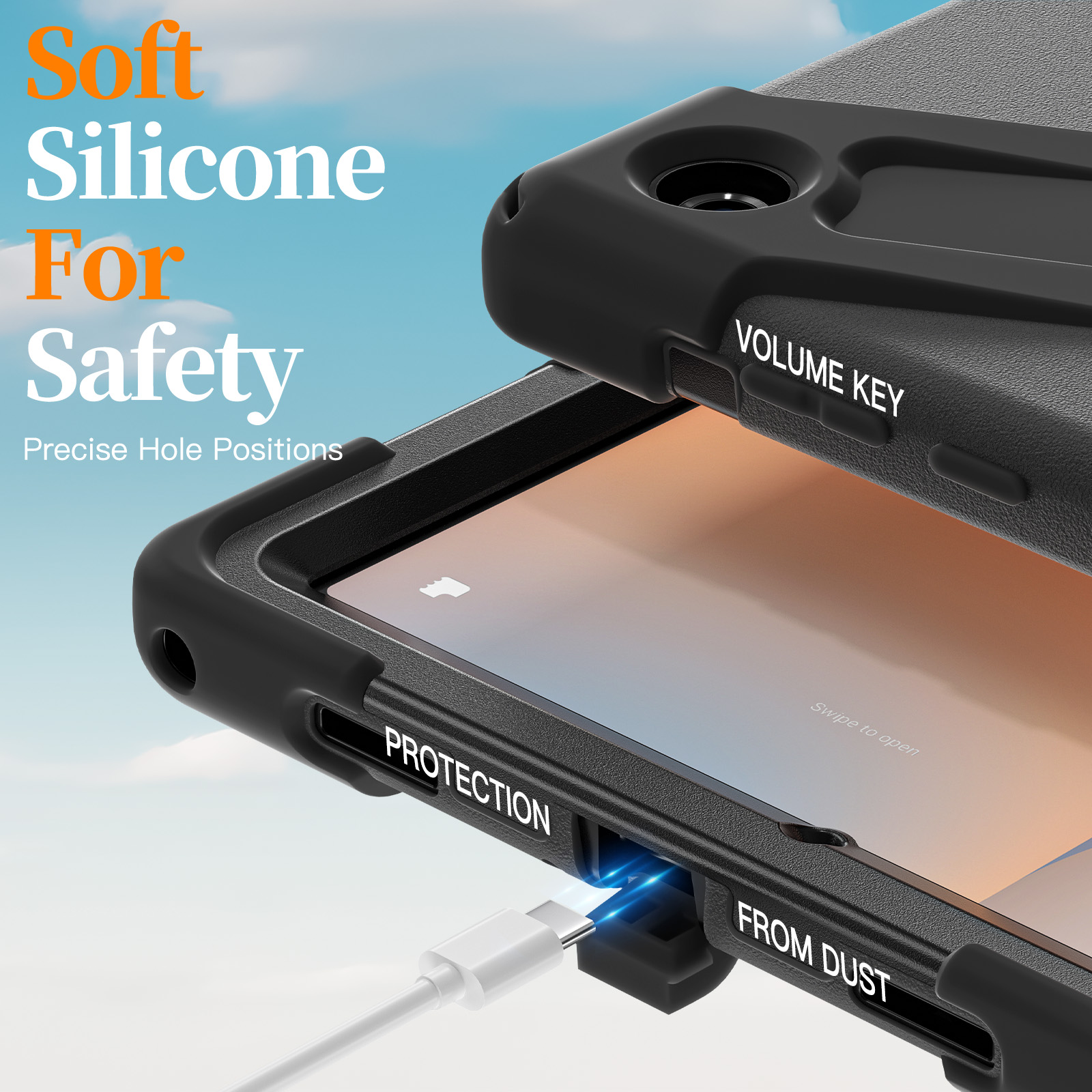 AJIUYU 360° Rotating Rugged Ca - đánh giá và giá Vortex Tablet Accessories