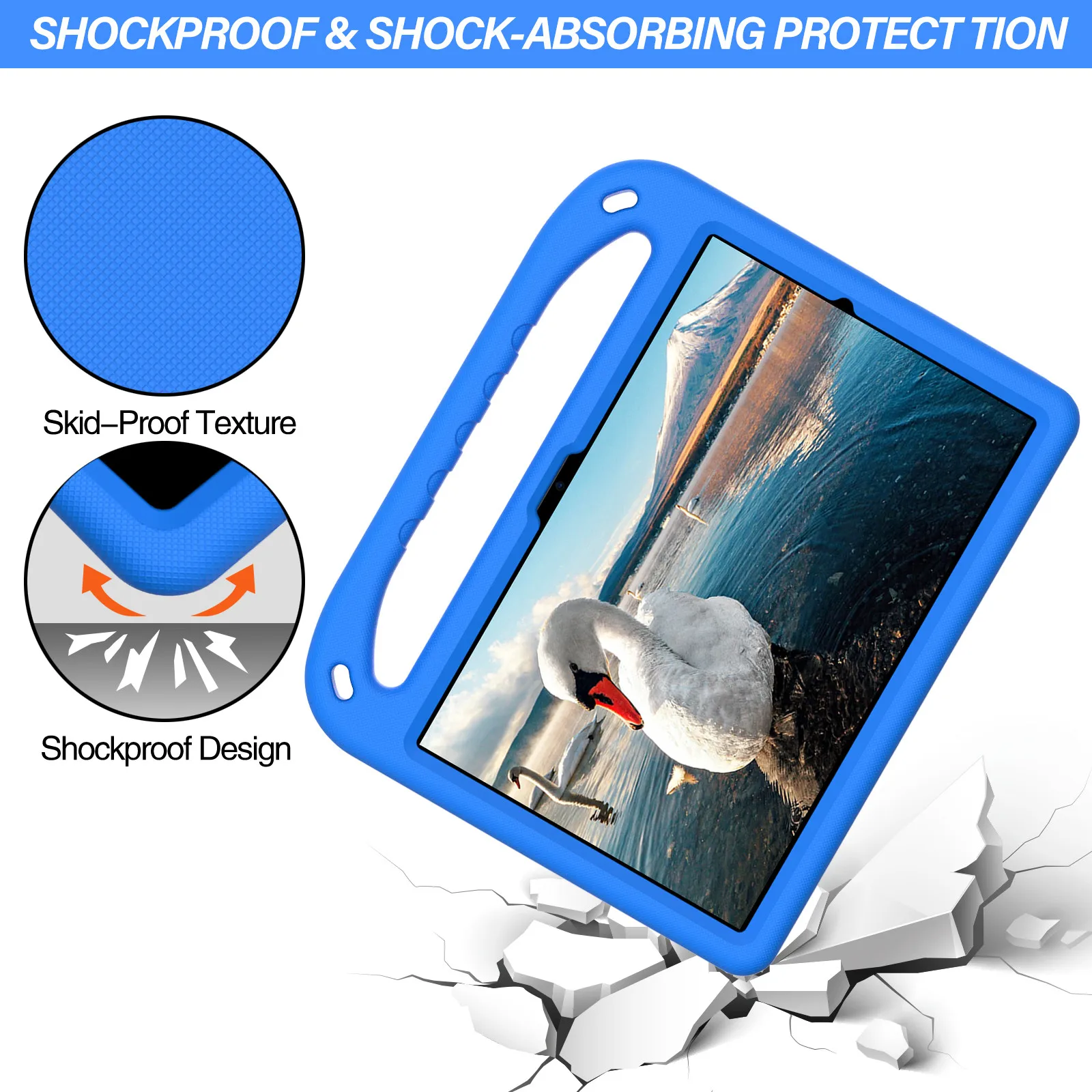 Kids EVA Stand Case For Samsun - đánh giá và giá Samsung Tablet A9 Accessories