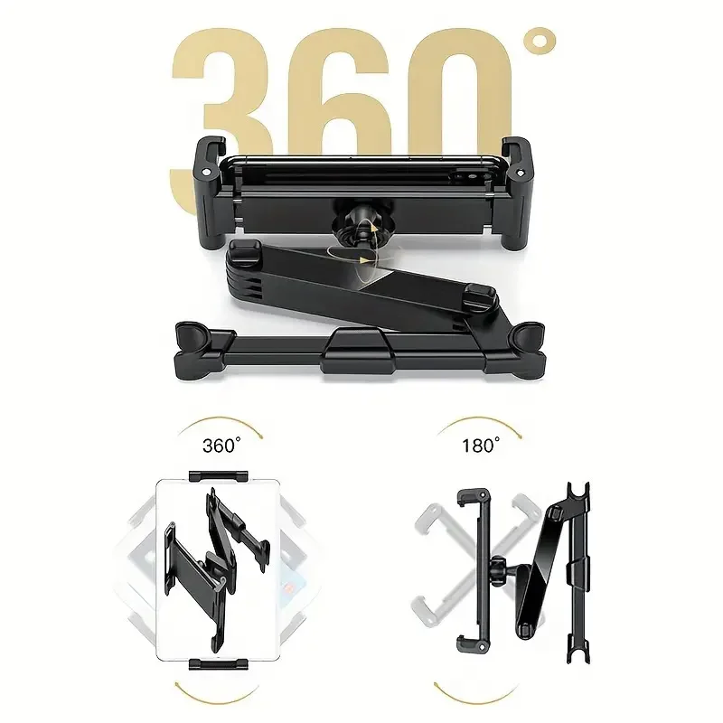 360 Degree Rotating Adjustable - đánh giá và giá Car Accessories Tablet Holder