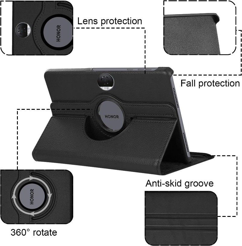 360 Rotation Stand Case for Hu - đánh giá và giá Honor Tablet X9 Accessories