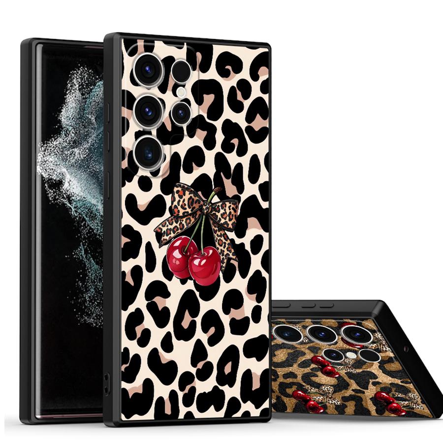 Leopard Cherry Funda Phone Cov - đánh giá và giá Tablet S9 Fe Accessories