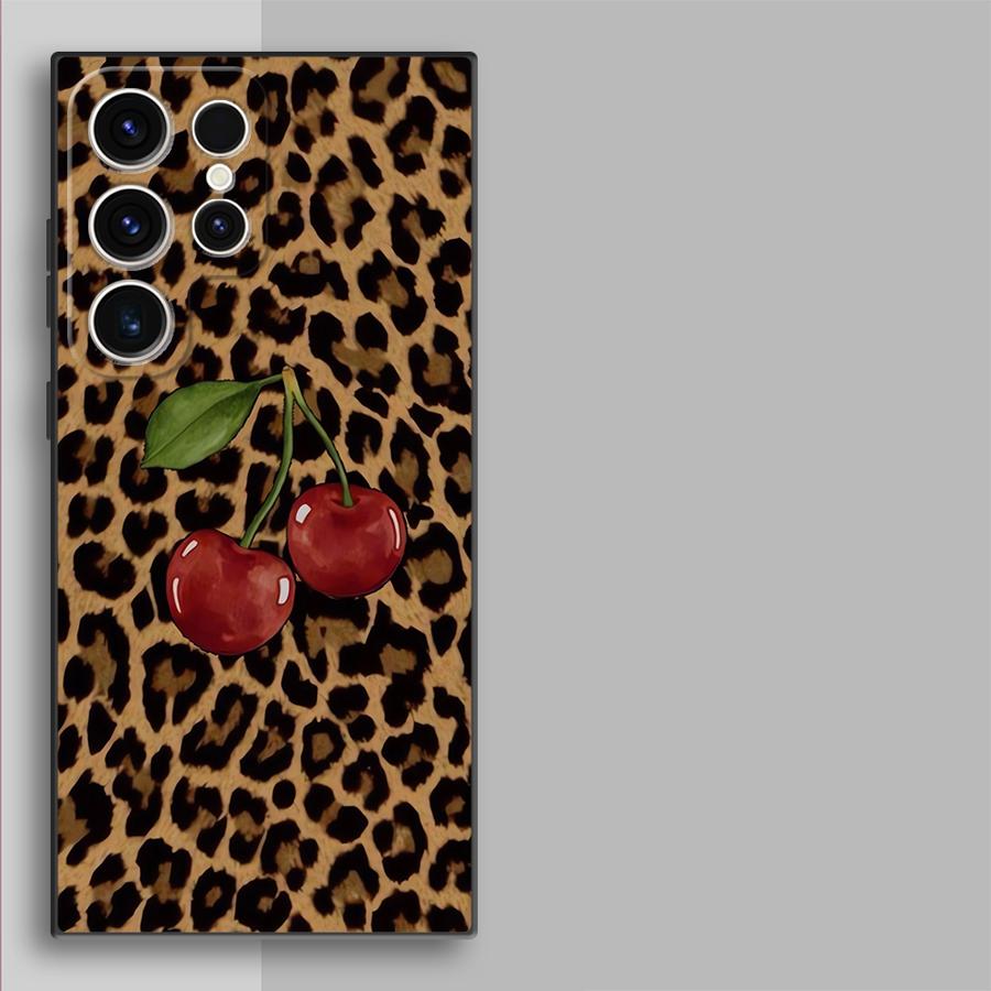 Leopard Cherry Funda Phone Cov - đánh giá và giá Tablet S9 Fe Accessories