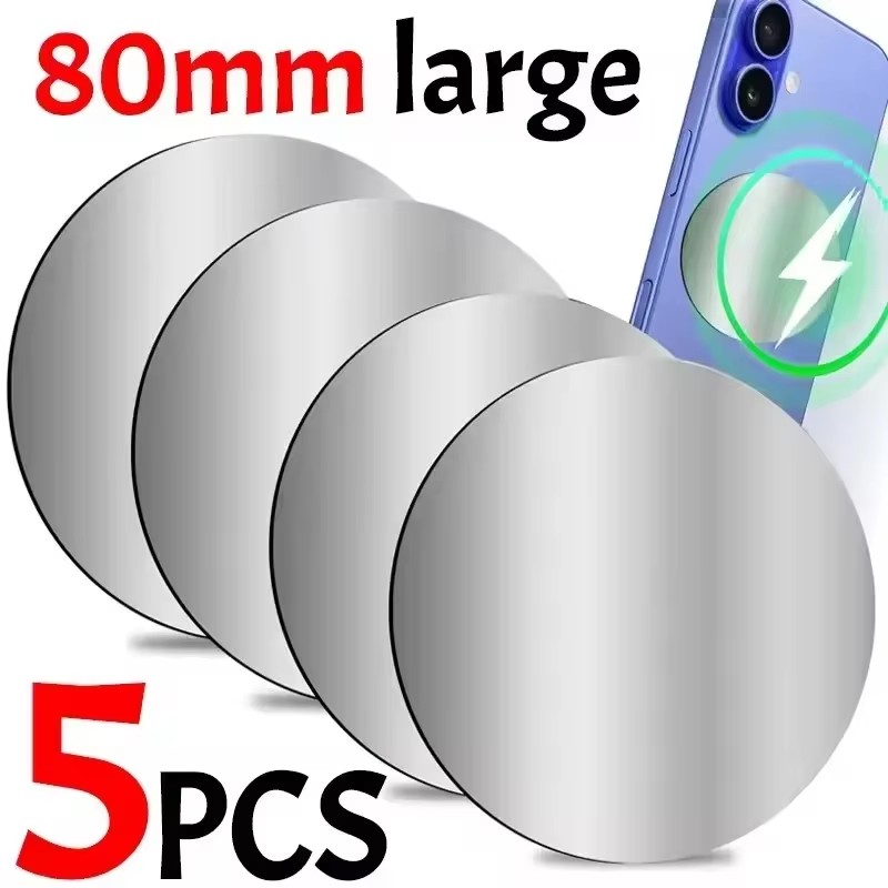 1-5PCS 8CM Magnetic Metal Plat - đánh giá và giá Car Accessories Tablet Holder