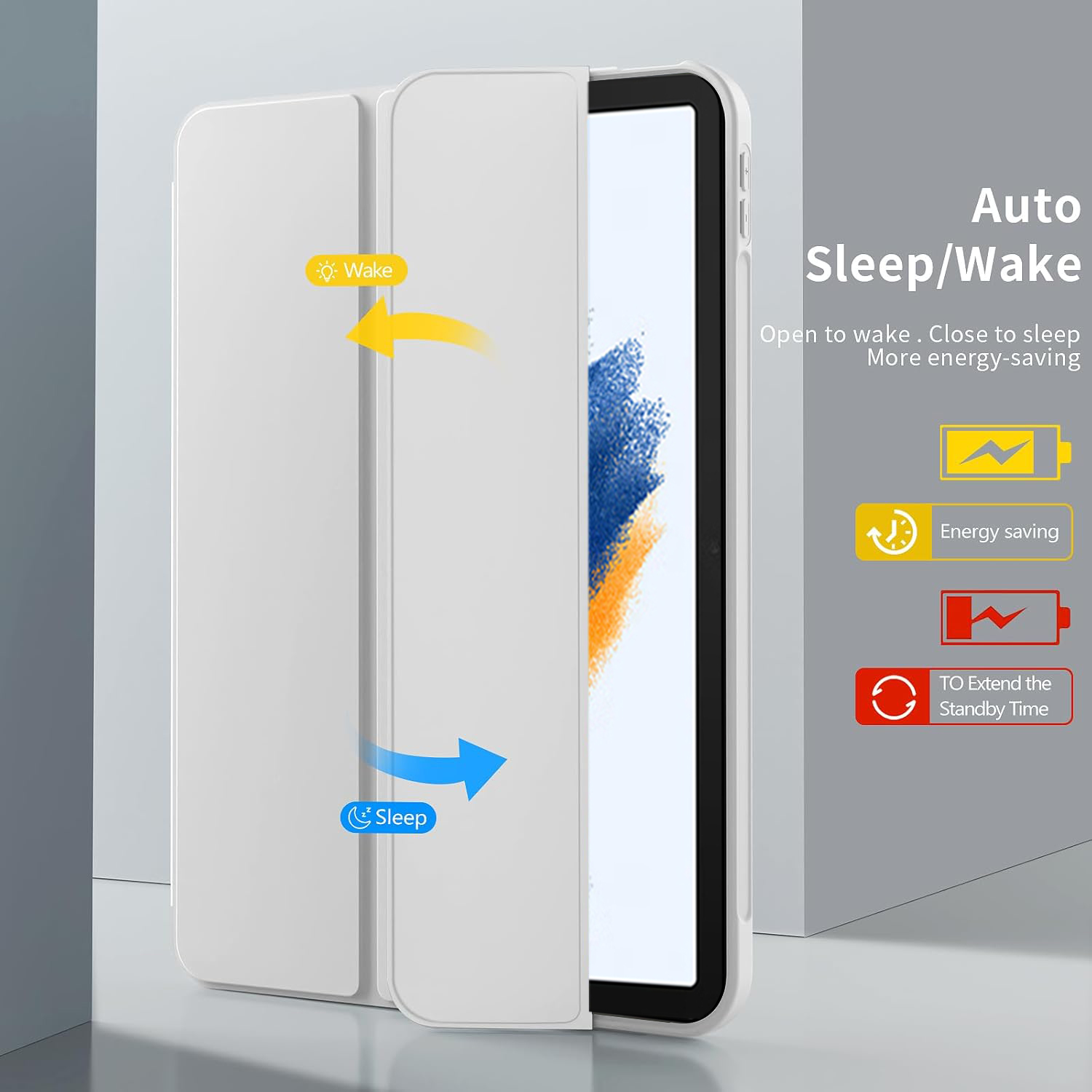Tri-fold Flip Case For Samsung - đánh giá và giá Vortex Tablet Accessories